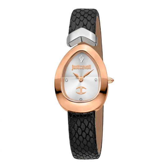 J.U.S.T C.A.V.A.L.L.I Cristallo Mother of Pearl Dial Analog Women's Watch