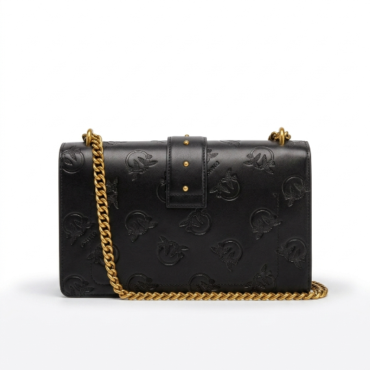 P.I.N.K.O Leather Shoulder Bag