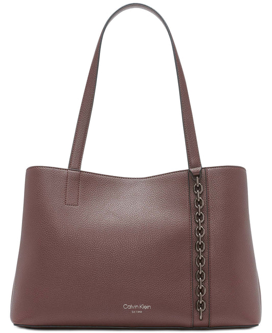 C.A.L.V.I.N. K.L.E.I.N. Adeline Triple Compartment Satchel Tote Bag