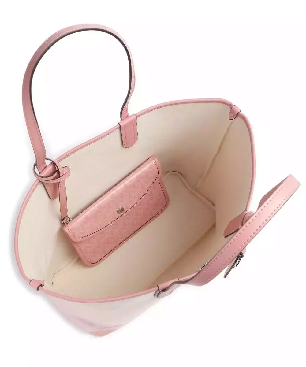 M.I.C.H.A.E.L K.O.R.S Eliza Coated-Canvas Large Tote Bag