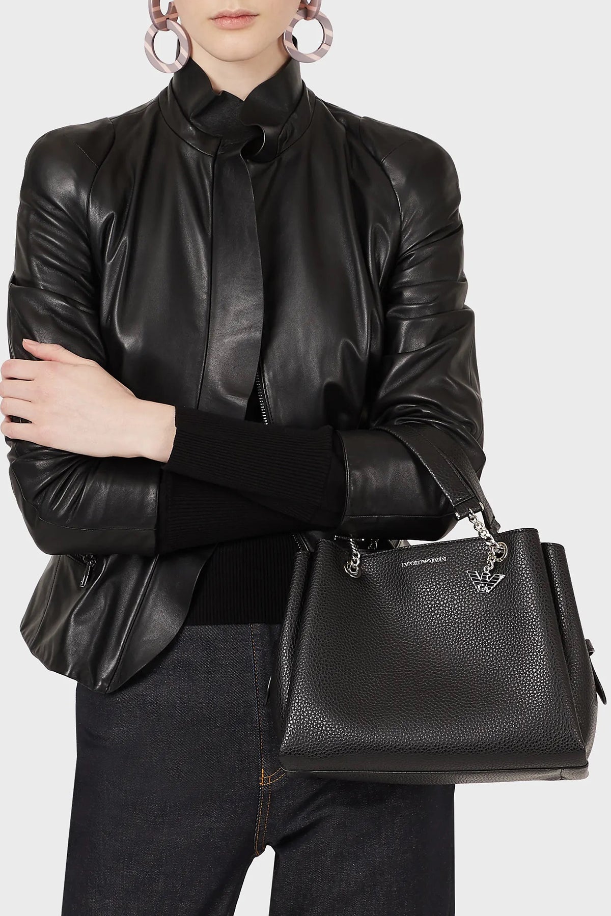 E.M.P.O.R.I.O A.R.M.A.N.I SHOULDER BAG