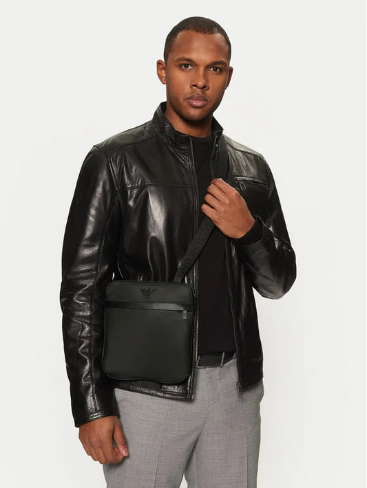 E.M.P.O.R.I.O A.R.M.A.N.I Recycled Nylon Bag-Military Green