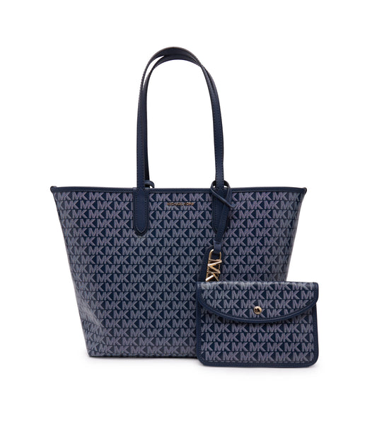 M.I.C.H.A.E.L K.O.R.S Eliza Coated-Canvas Large Tote Bag