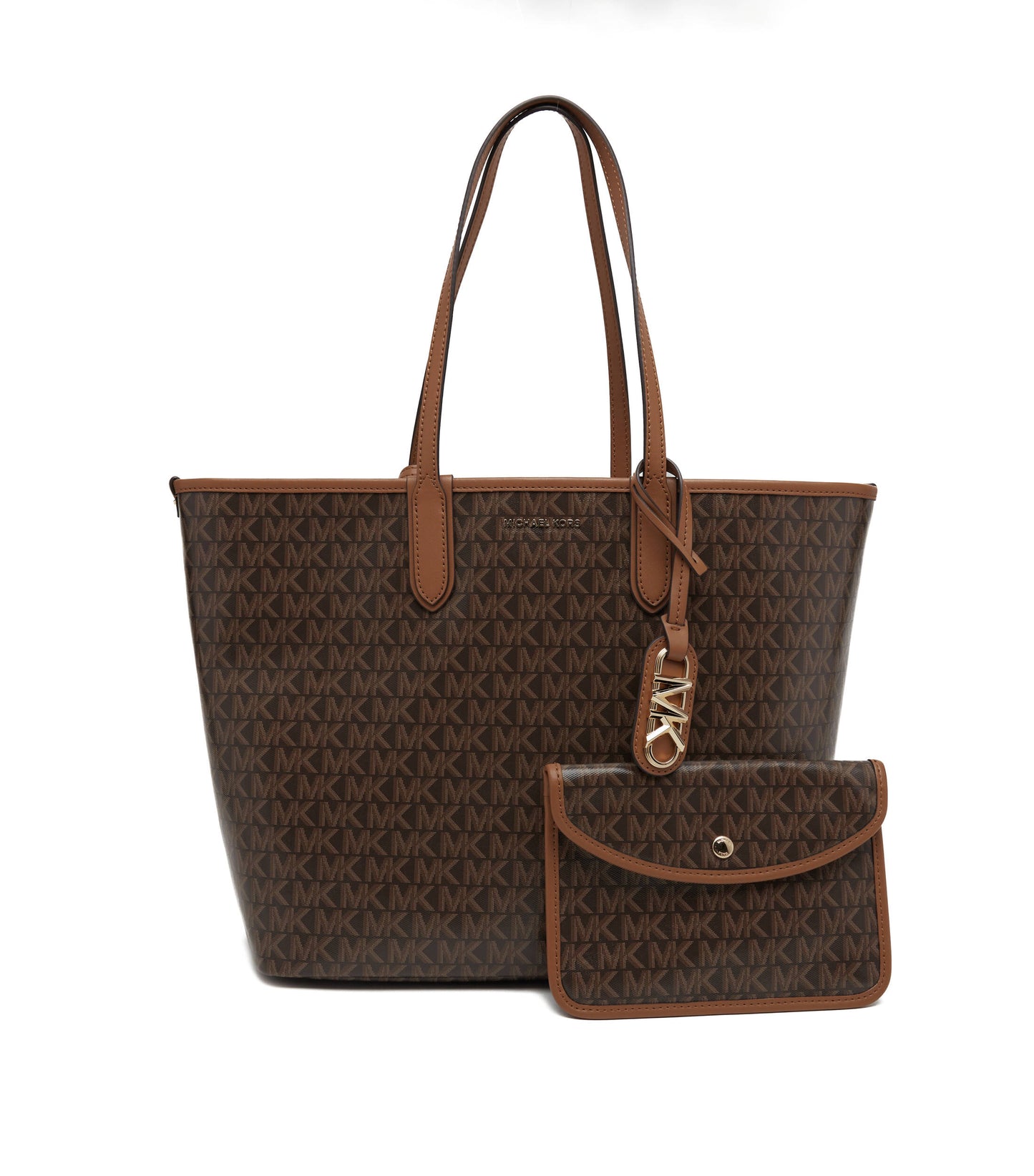 M.I.C.H.A.E.L K.O.R.S Eliza Coated-Canvas Large Tote Bag