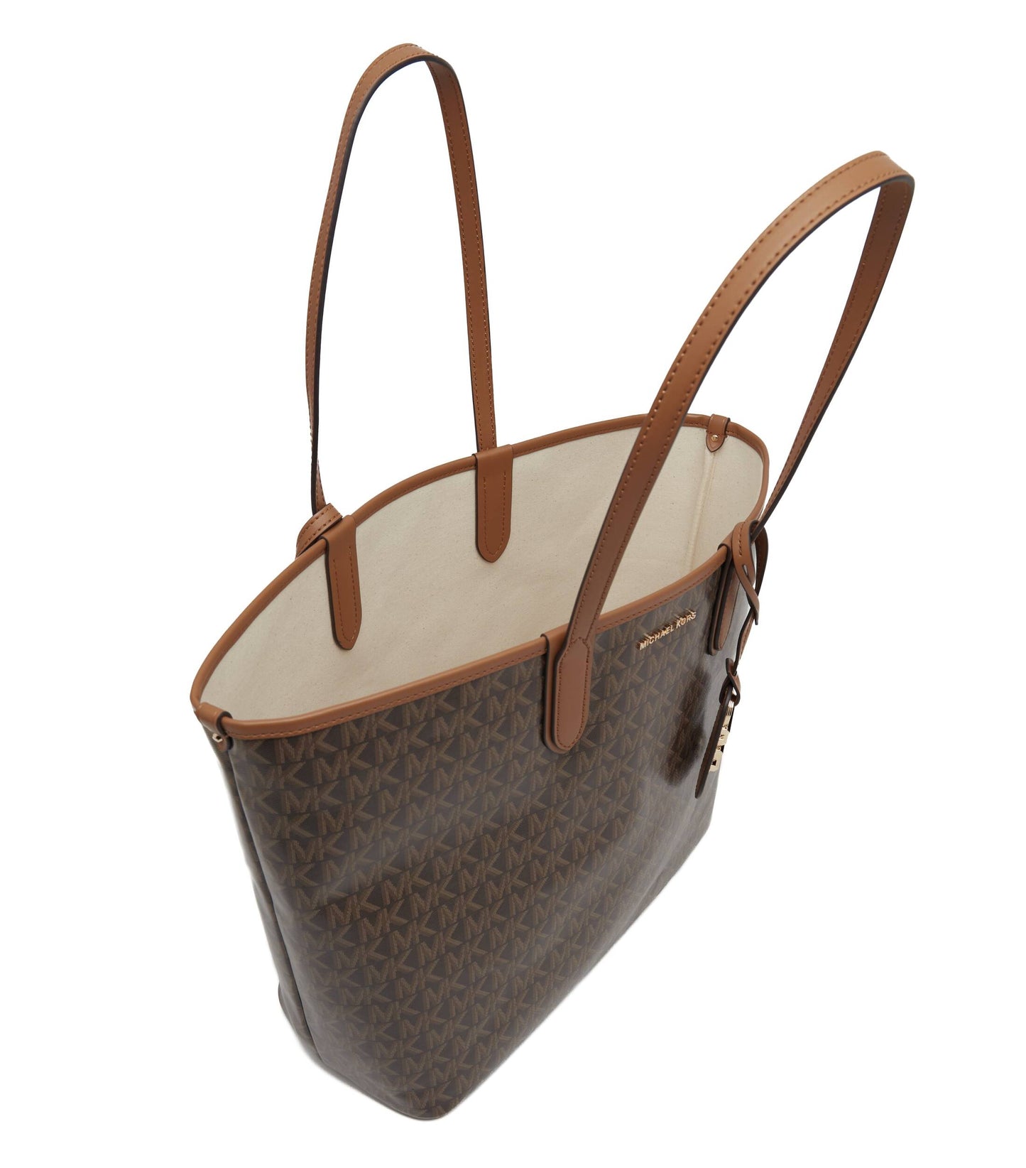 M.I.C.H.A.E.L K.O.R.S Eliza Coated-Canvas Large Tote Bag