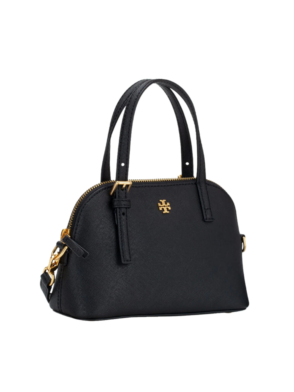 T.O.R.Y B.U.R.C.H Emerson Dome Mini Leather Satchel Crossbody Bag