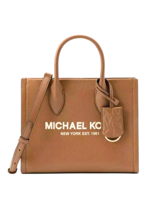 M.I.C.H.A.E.L. K.O.R.S. Mirella Small Pebbled Leather Crossbody Bag