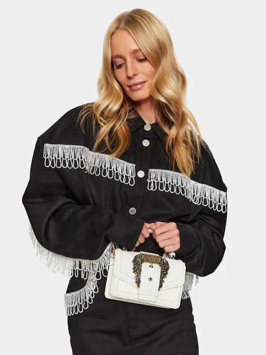 V.E.R.S.A.C.E J.E.A.N.S C.O.U.T.U.R.E CROSSBODY BAG