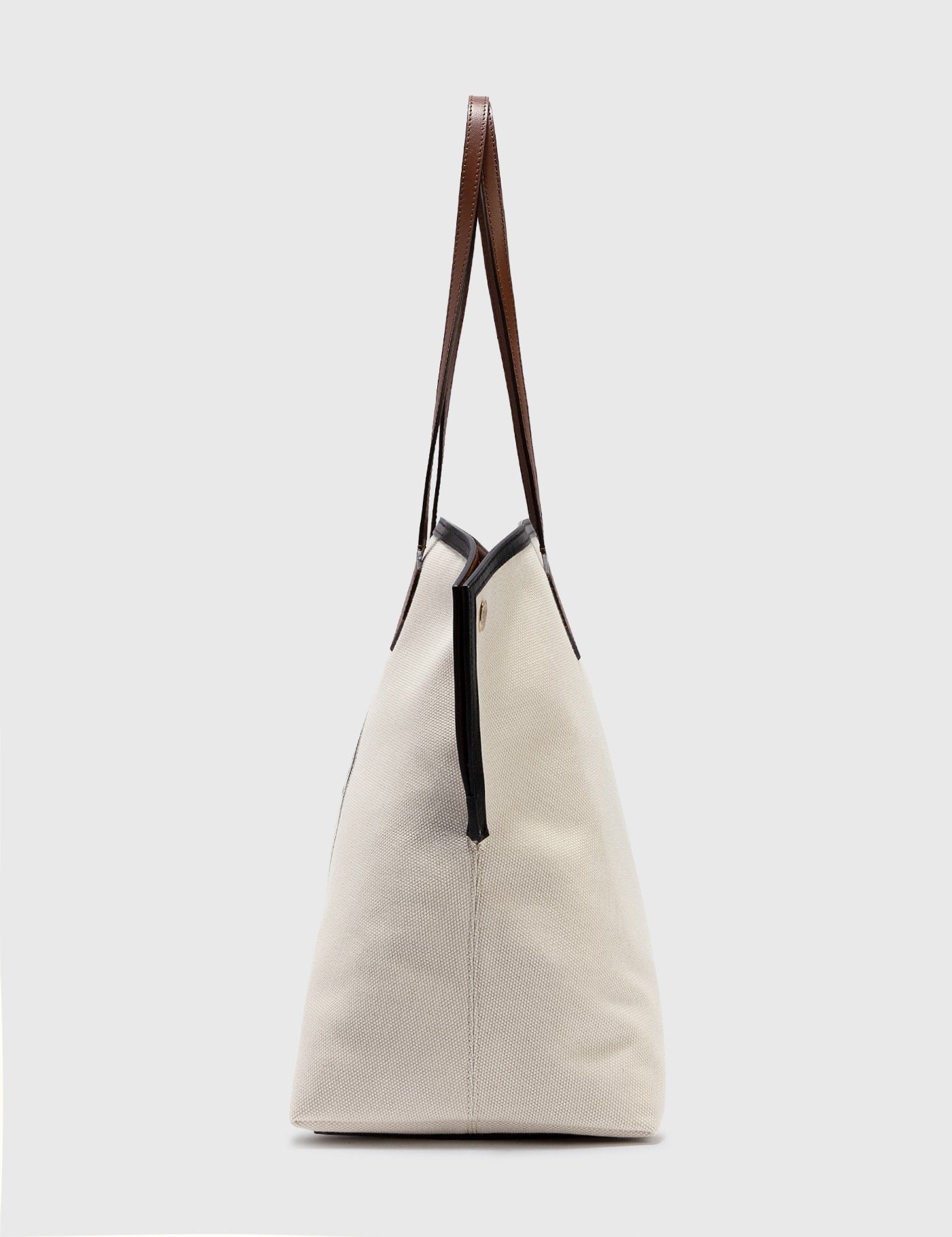 B.U.R.B.E.R.R.Y Large Logo Graphic Cotton Canvas Society Tote
