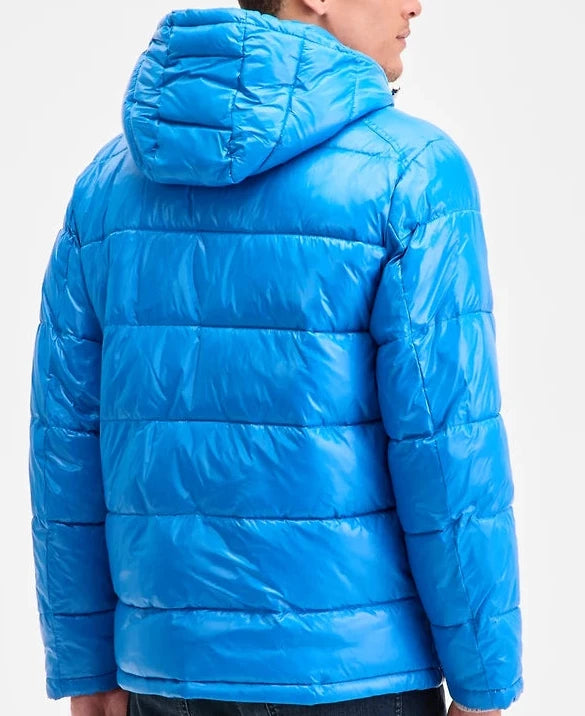 M_i.c.h.a..e.l. K.o.r.s. Men's Puffer SHINY PUFFER JACKET - Winter jacket - True Blue