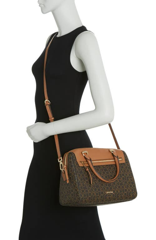 C.A.L.V.I.N. K.L.E.I.N. Opal Satchel Cross Bag