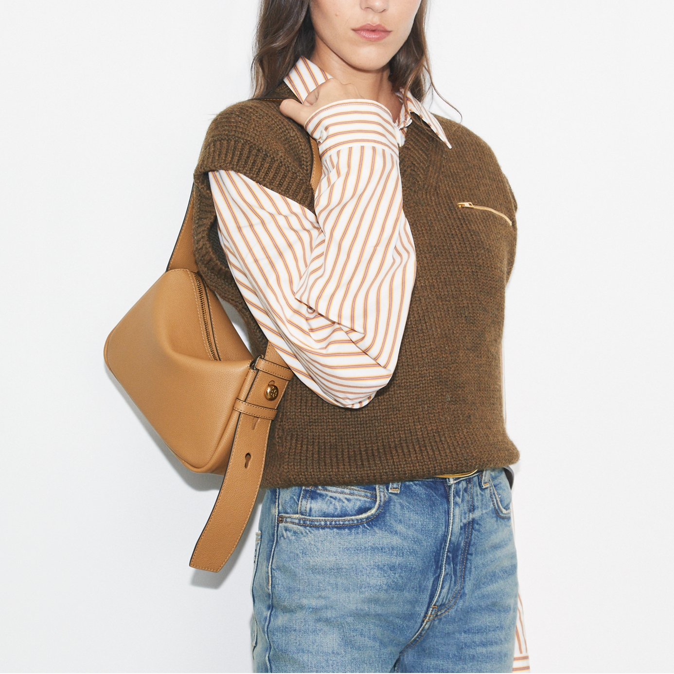 T.O.R.Y B.U.R.C.H SMALL ROMY SHOULDER BAG