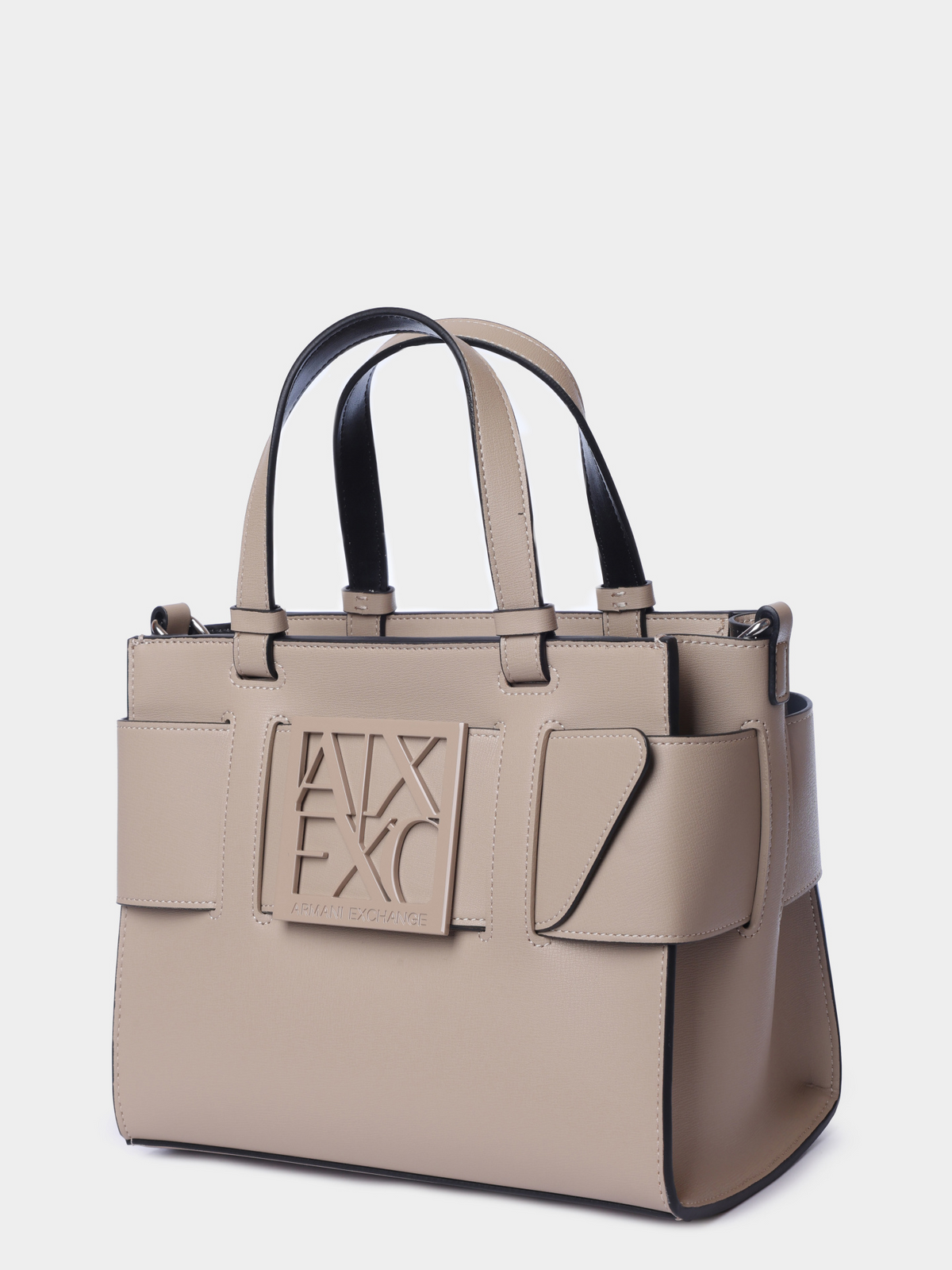 A.R.M.A.N.I E.X.C.H.A.N.G.E Tote Bag with Shoulder/Crossbody Strap