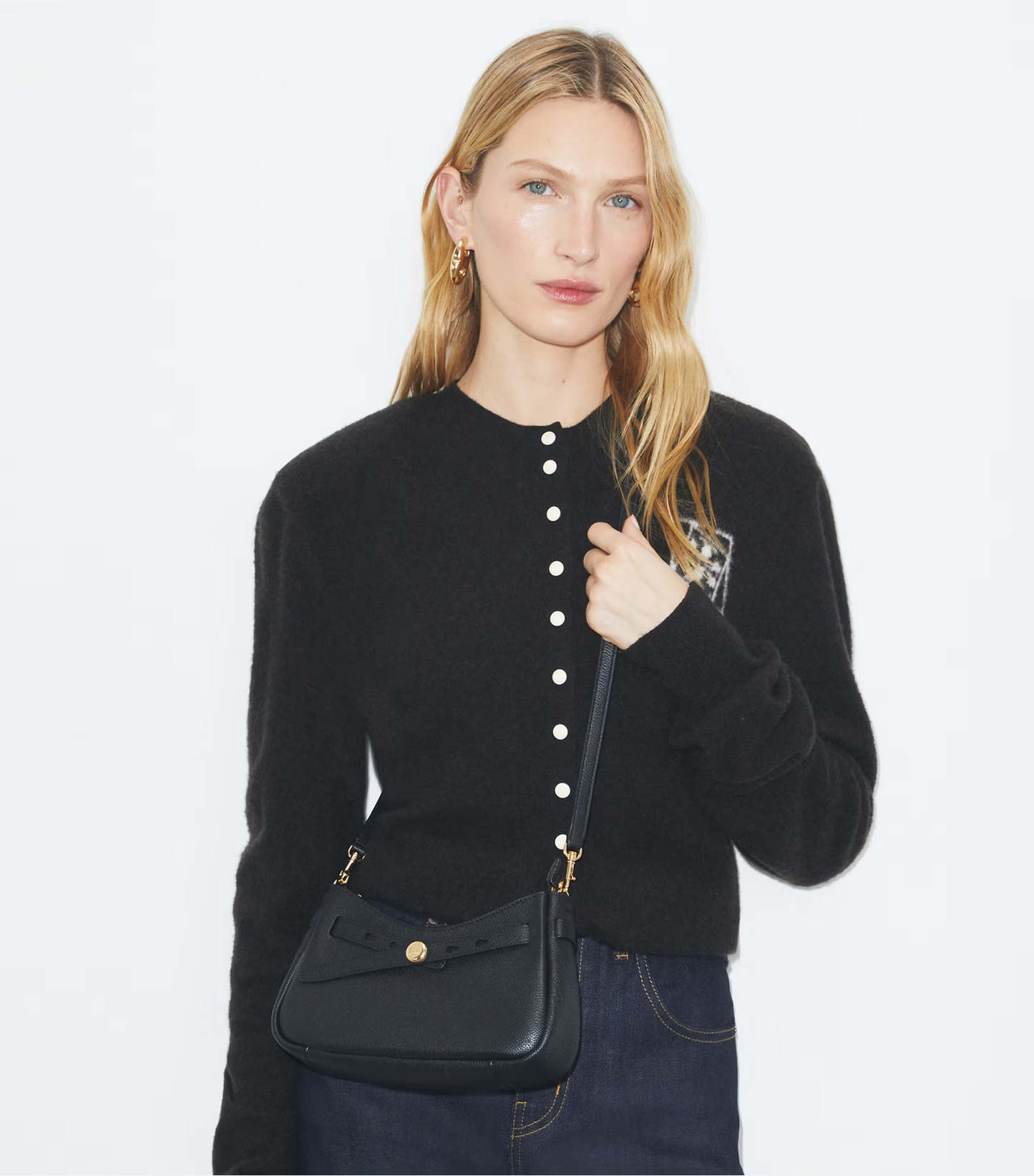 T.O.R.Y B.U.R.C.H ROMY ZIP TOP CROSSBODY