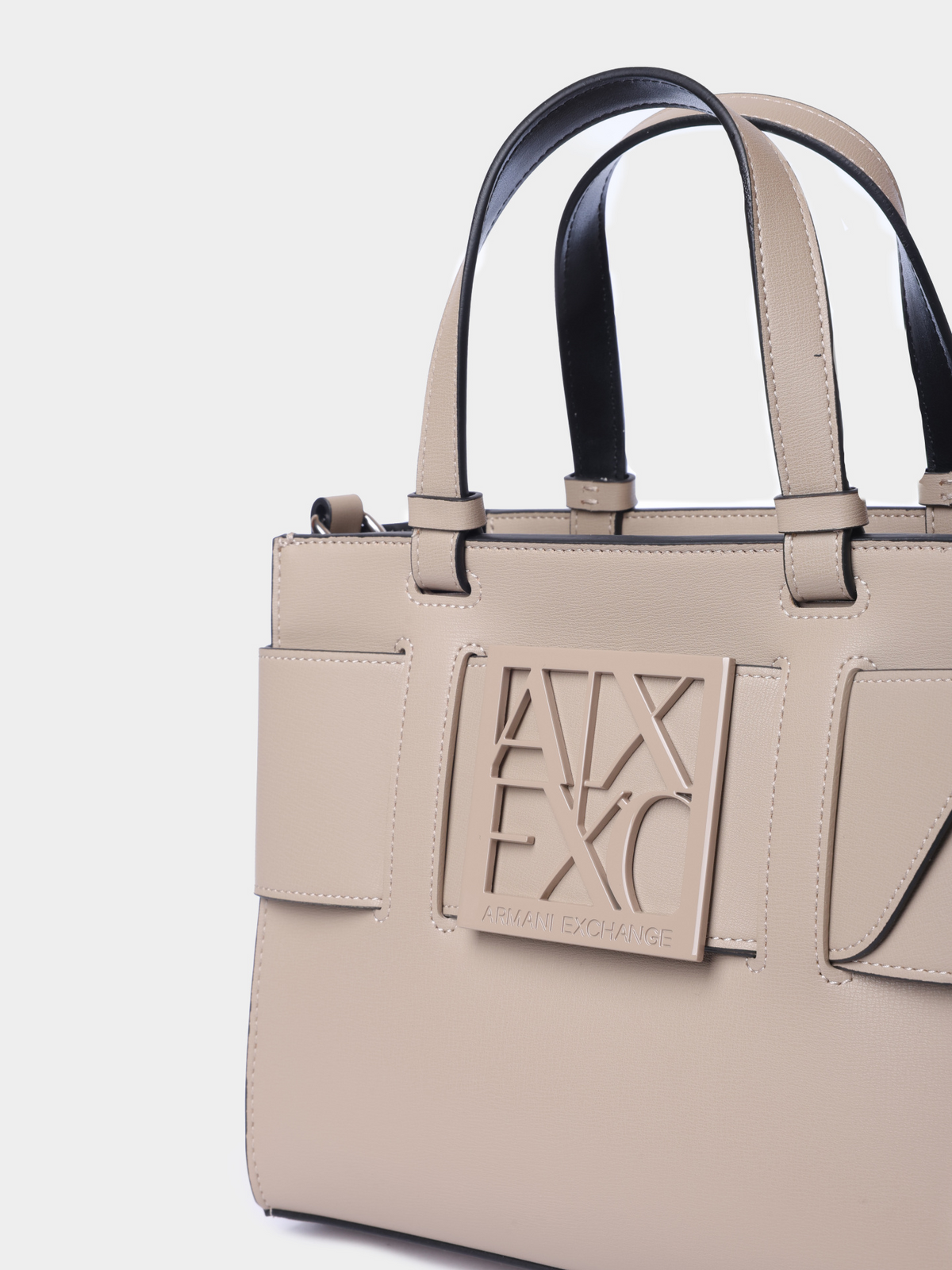 A.R.M.A.N.I E.X.C.H.A.N.G.E Tote Bag with Shoulder/Crossbody Strap
