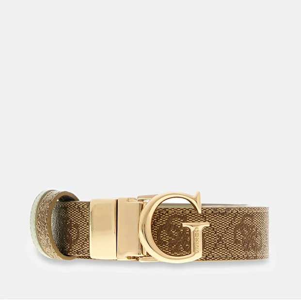 G.U.E.S.S BELT Reversible BW9349P6225 BROWN MONOGRAM