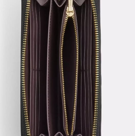 C.O.A.C.H Long Zip Around Wallet in Signature Leather