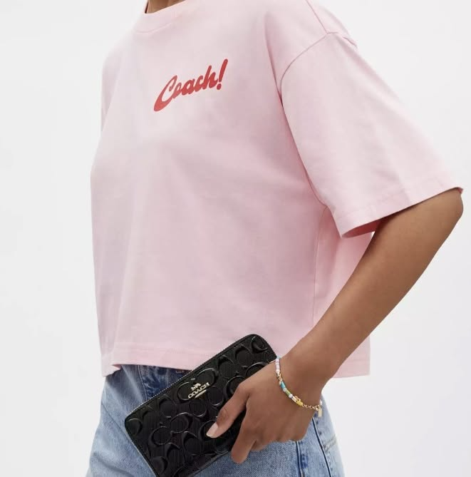 C.O.A.C.H Long Zip Around Wallet in Signature Leather