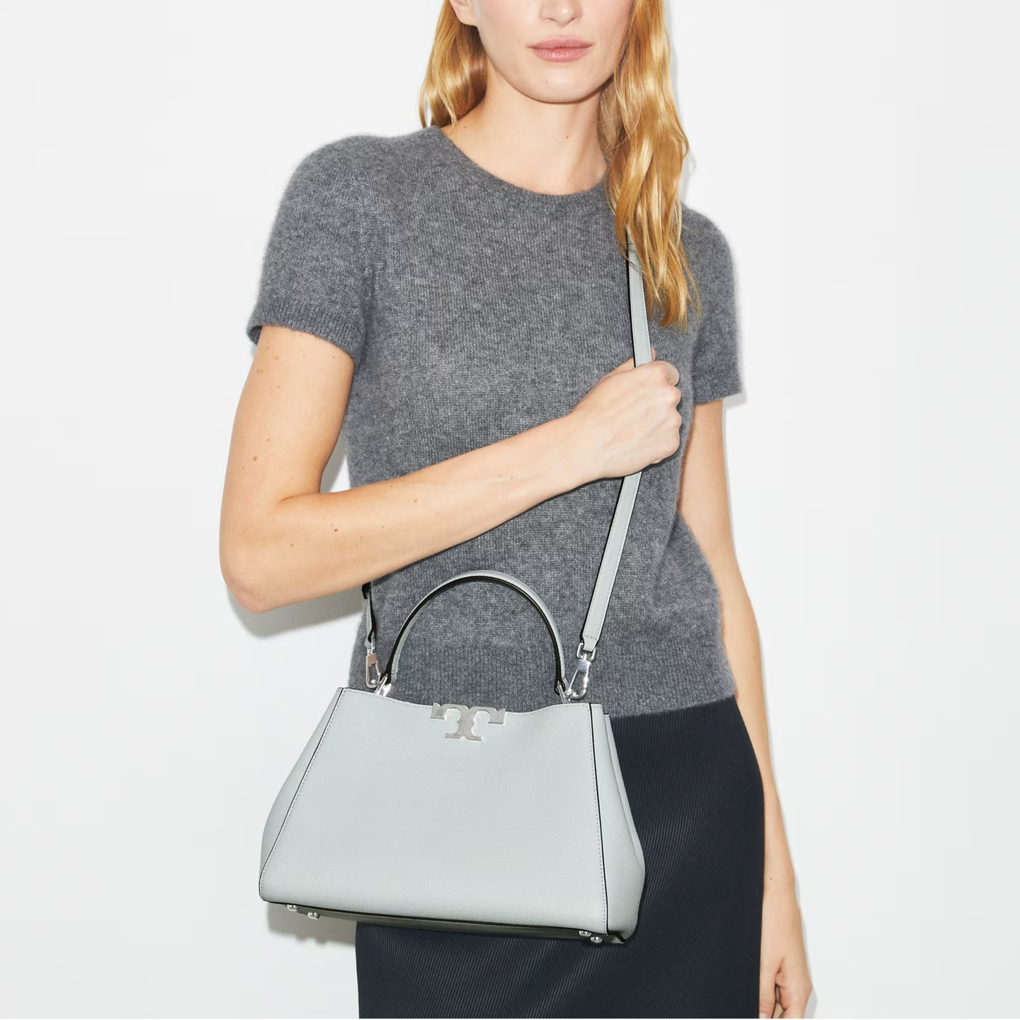 T.O.R.Y B.U.R.C.H MEDIUM ELEANOR SOFT SATCHEL