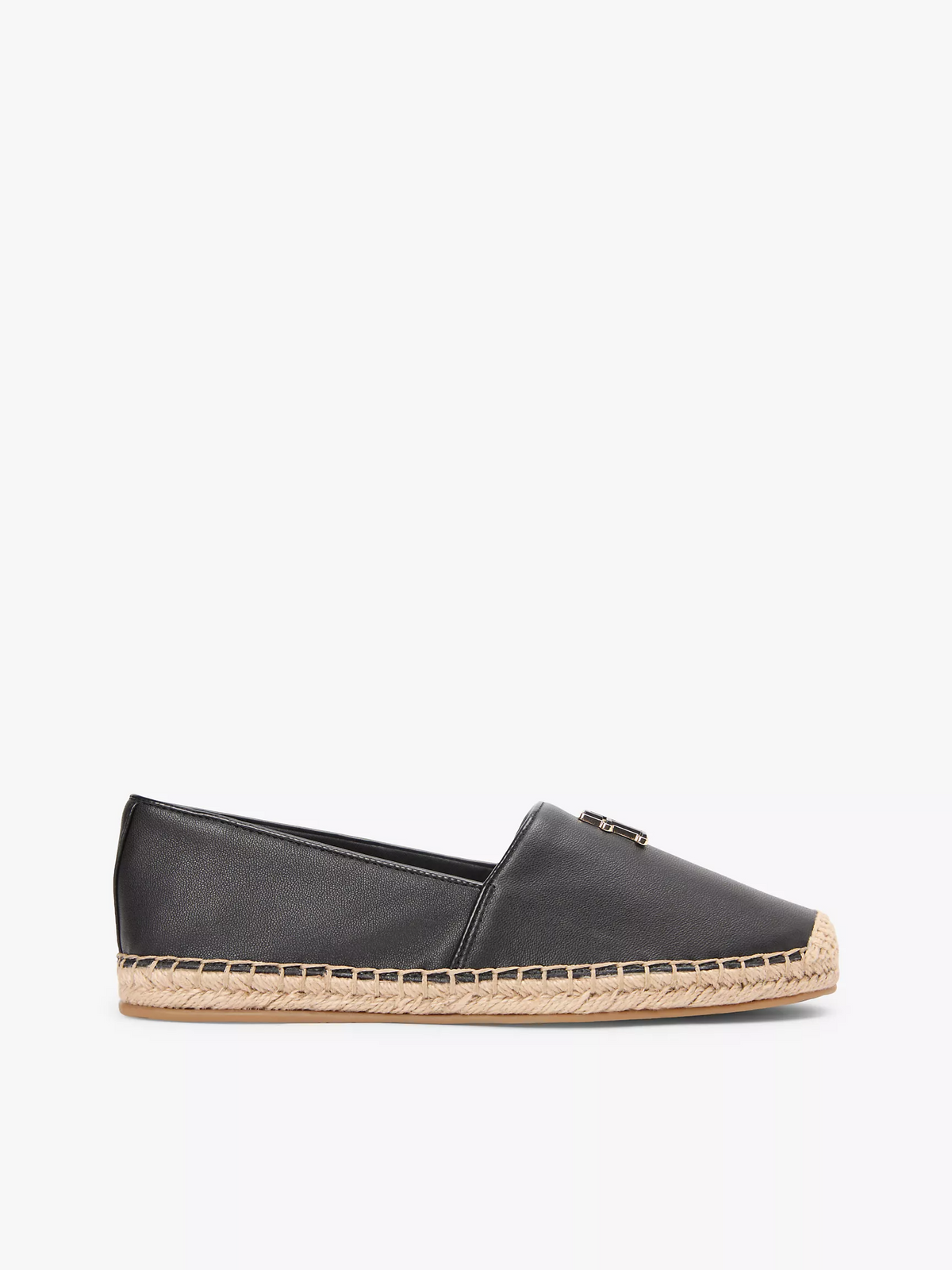 T.O.M.M.Y H.I.L.F.I.G.E.R TH Monogram Leather Espadrille