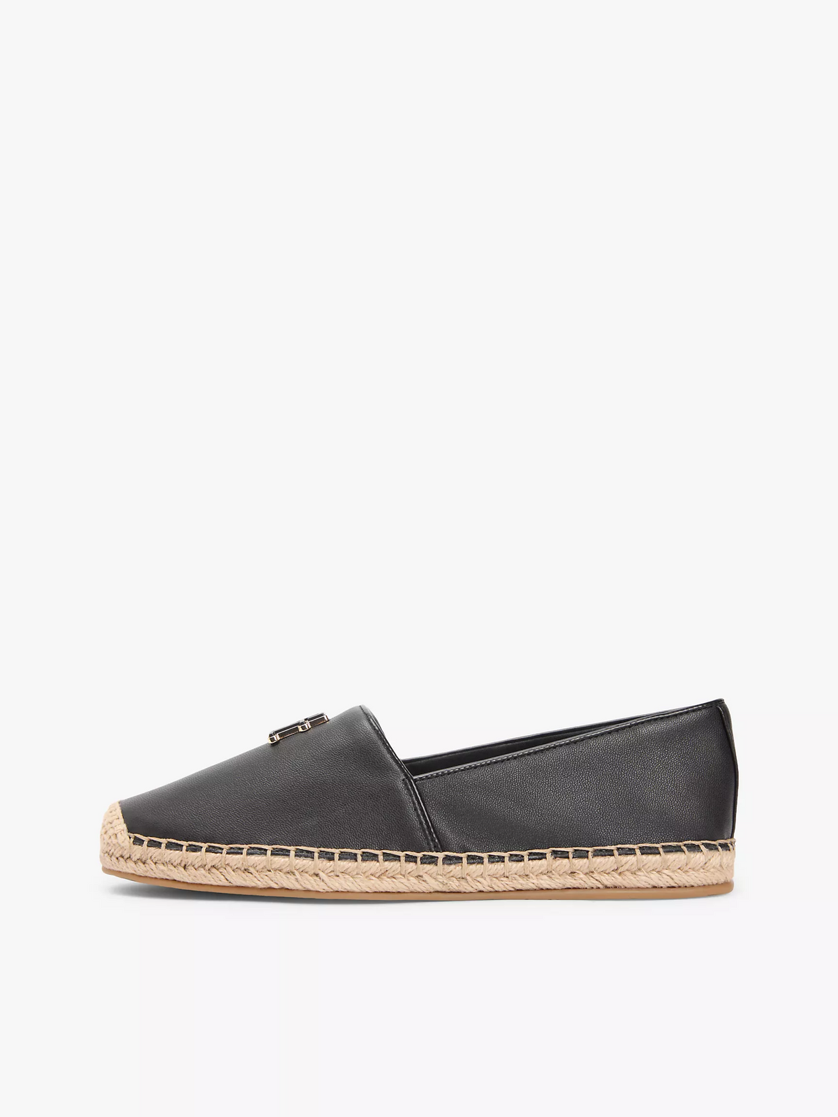 T.O.M.M.Y H.I.L.F.I.G.E.R TH Monogram Leather Espadrille