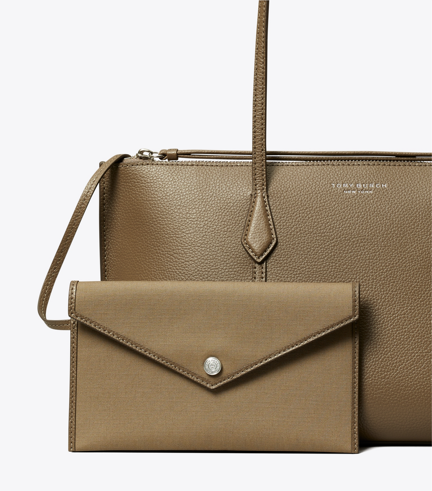 T.O.R.Y B.U.R.C.H PERRY ZIP TOTE