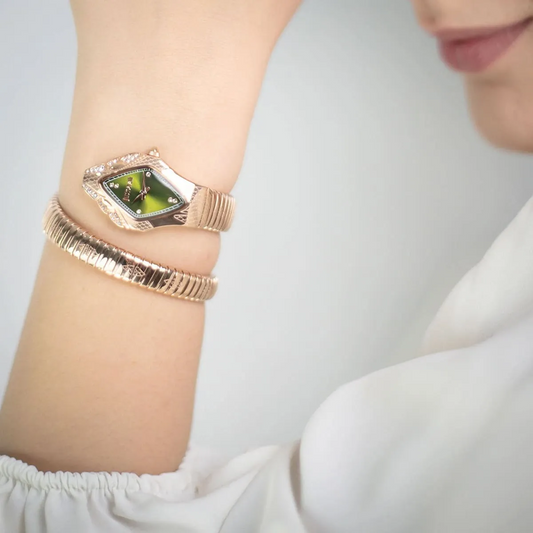 J.U.S.T C.A.V.A.L.L.I FEROCIOUS SNAKE Women's Watch