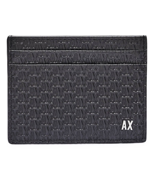 A.r.m.a.n.i E.x.c.h.a.n.g.e Leather card case + keychain