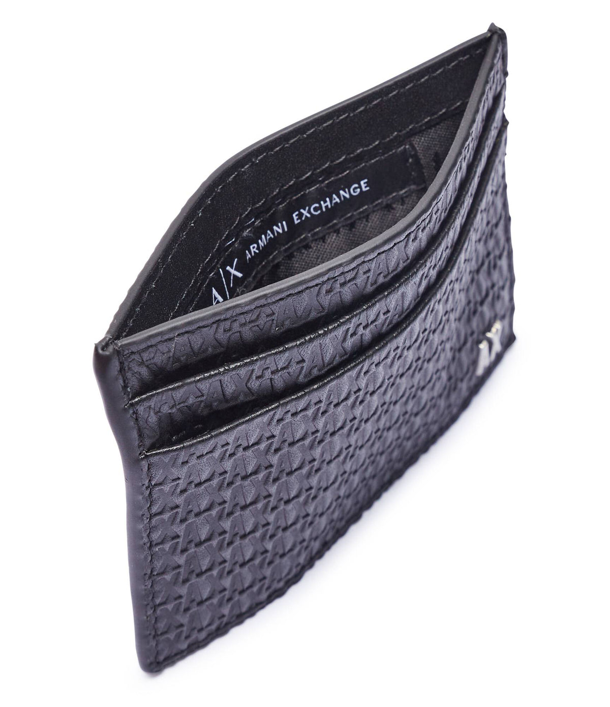 A.r.m.a.n.i E.x.c.h.a.n.g.e Leather card case + keychain