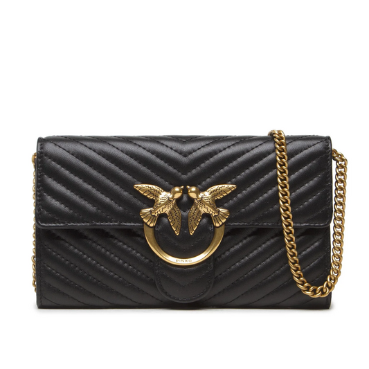P.I.N.K.O Handbag Love Wallet V Quilt 2 C