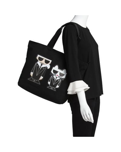 K.A.R.L. L.A.G.E.R.F.E.L.D. Kristen Large Tote Bag