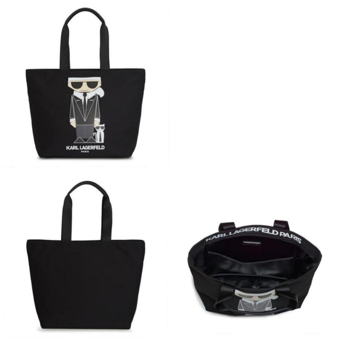 K.A.R.L. L.A.G.E.R.F.E.L.D. Kristen Large Tote Bag