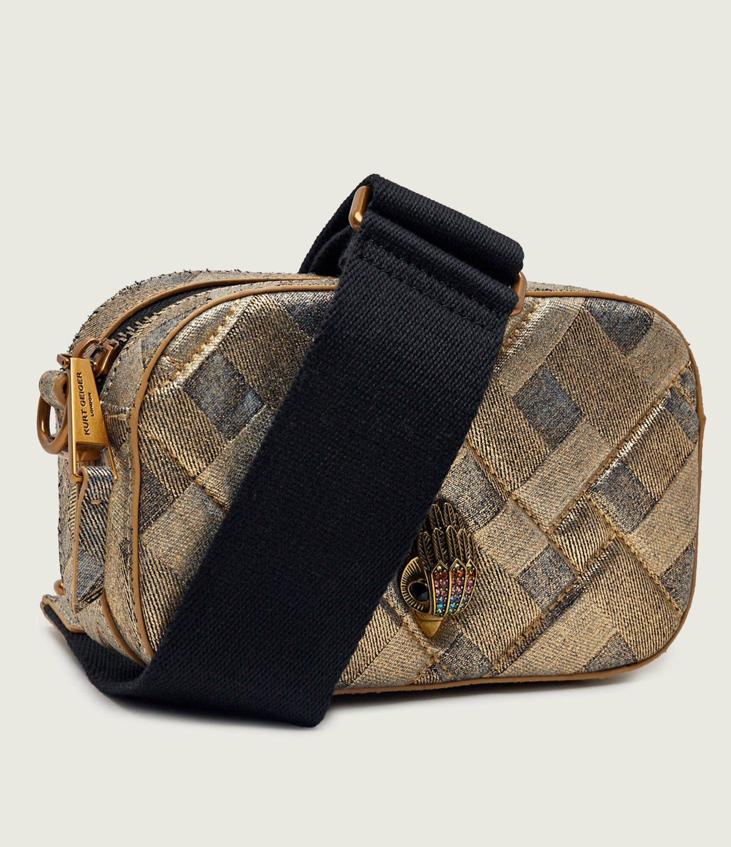 K.U.R.T. G.E.I.G.E.R. L.O.N.D.O.N. Denim crossbody bag KENSINGTON