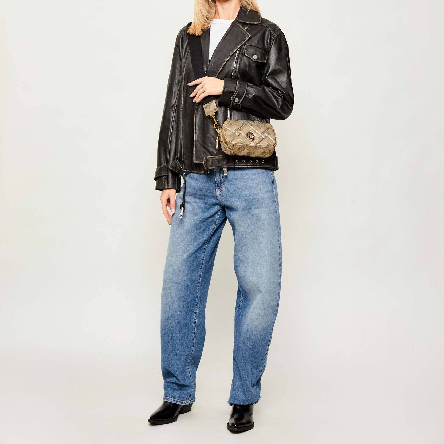 K.U.R.T. G.E.I.G.E.R. L.O.N.D.O.N. Denim crossbody bag KENSINGTON