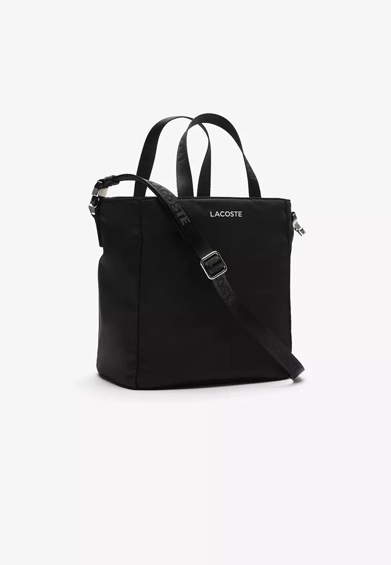 L.A.C.O.S.T.E  Active Nylon Vertical Pocket Tote Bag
