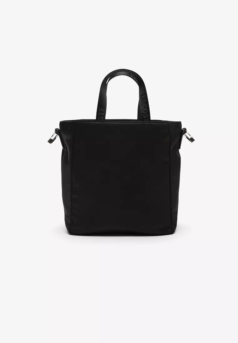 L.A.C.O.S.T.E  Active Nylon Vertical Pocket Tote Bag