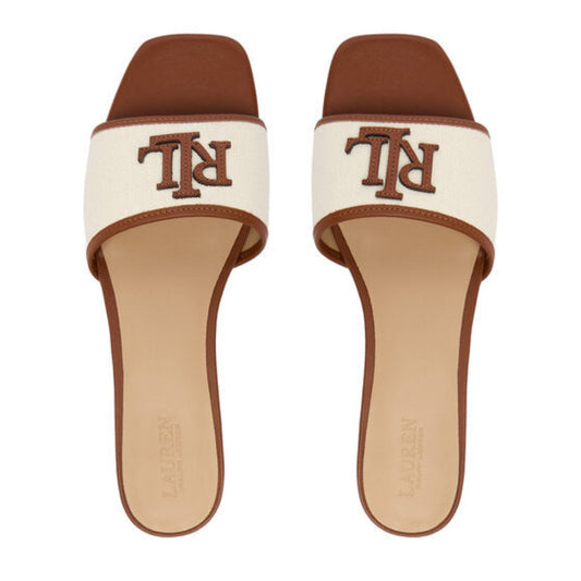 L.A.U.R.E.N R.A.L.P.H L.A.U.R.E.N SLIP ON SANDAL
