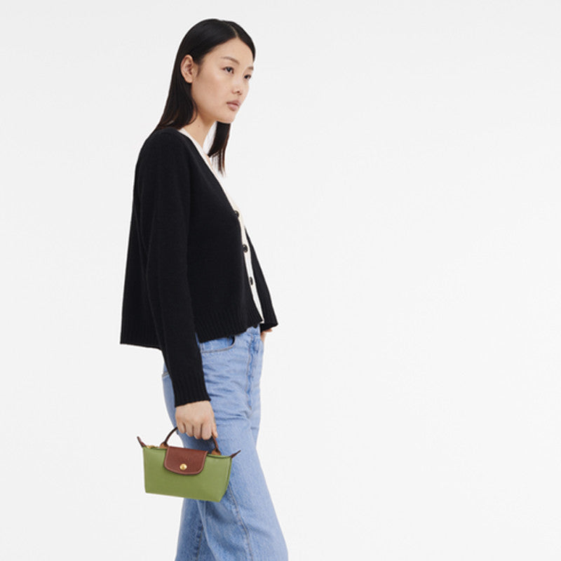 L.O.N.G.C.H.A.M.P LE PLIAGE POUCH WITH HANDLE