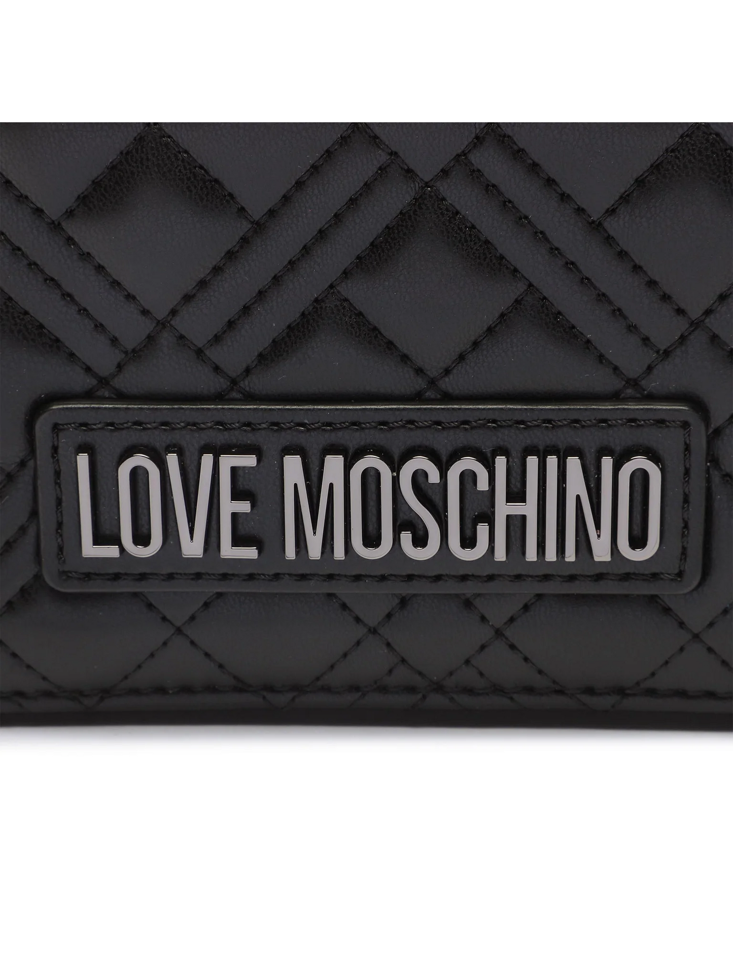 L.O.V.E M.O.S.C.H.I.N.O Quilted/Flap with Magnetic Snap Small ladies Handbag