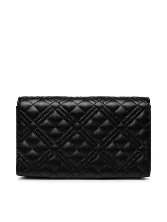 L.O.V.E M.O.S.C.H.I.N.O Quilted/Flap with Magnetic Snap Small ladies Handbag