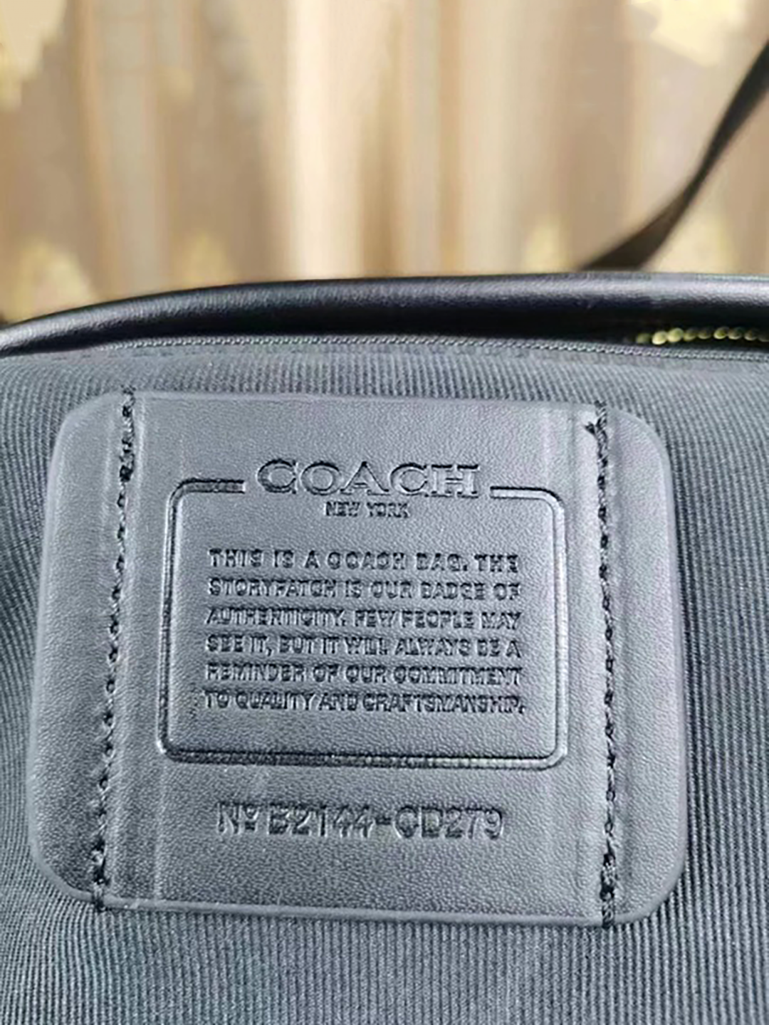 C.O.A.C.H Womens Coated Canvas Signature Taylor