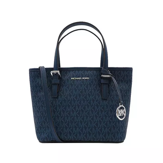 M.I.C.H.A.E.L K.O.R.S Jet Set Travel Extra-Small Logo Top-Zip Tote Bag - Women
