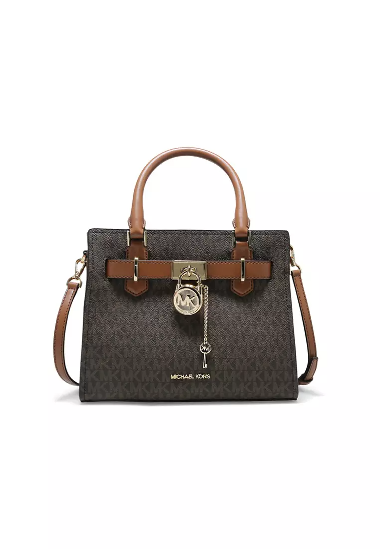 M.I.C.H.A.E.L K.O.R.S HAMILTON SMALL SATCHEL SHOULDER CROSSBODY BAG