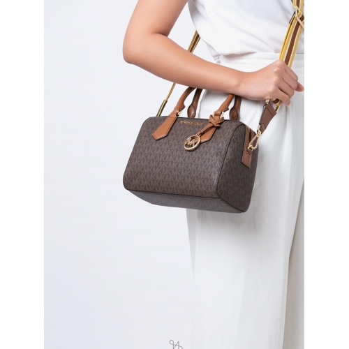 MICHAEL KORS Hayes Small Duffle Satchel Crossbody Bag