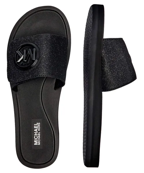 M.I.C.H.A.E.L K.O.R.S Signature Logo Slide Sandal