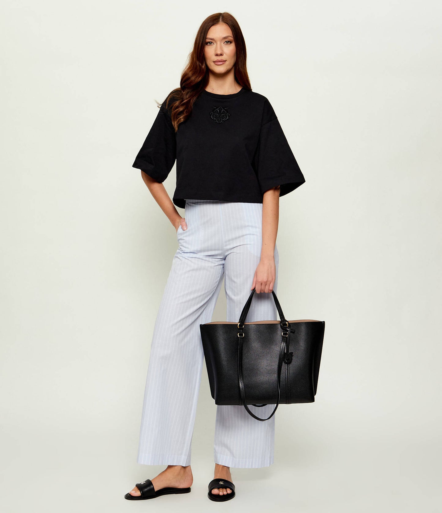 P.I.N.K.O Carrie Shopper Big Bag