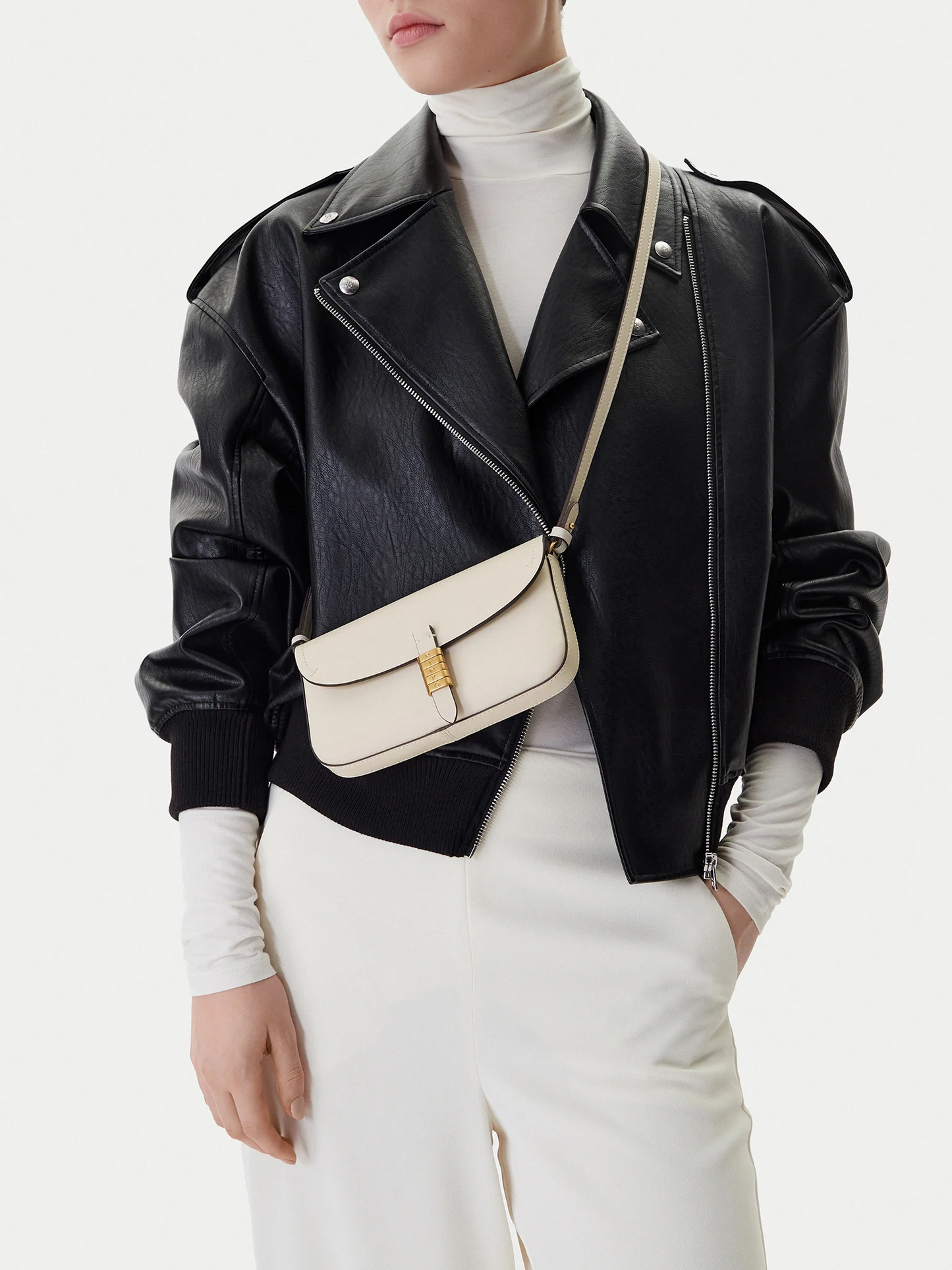 P.I.N.K.O Clutch Bag/Wallet SADDLE