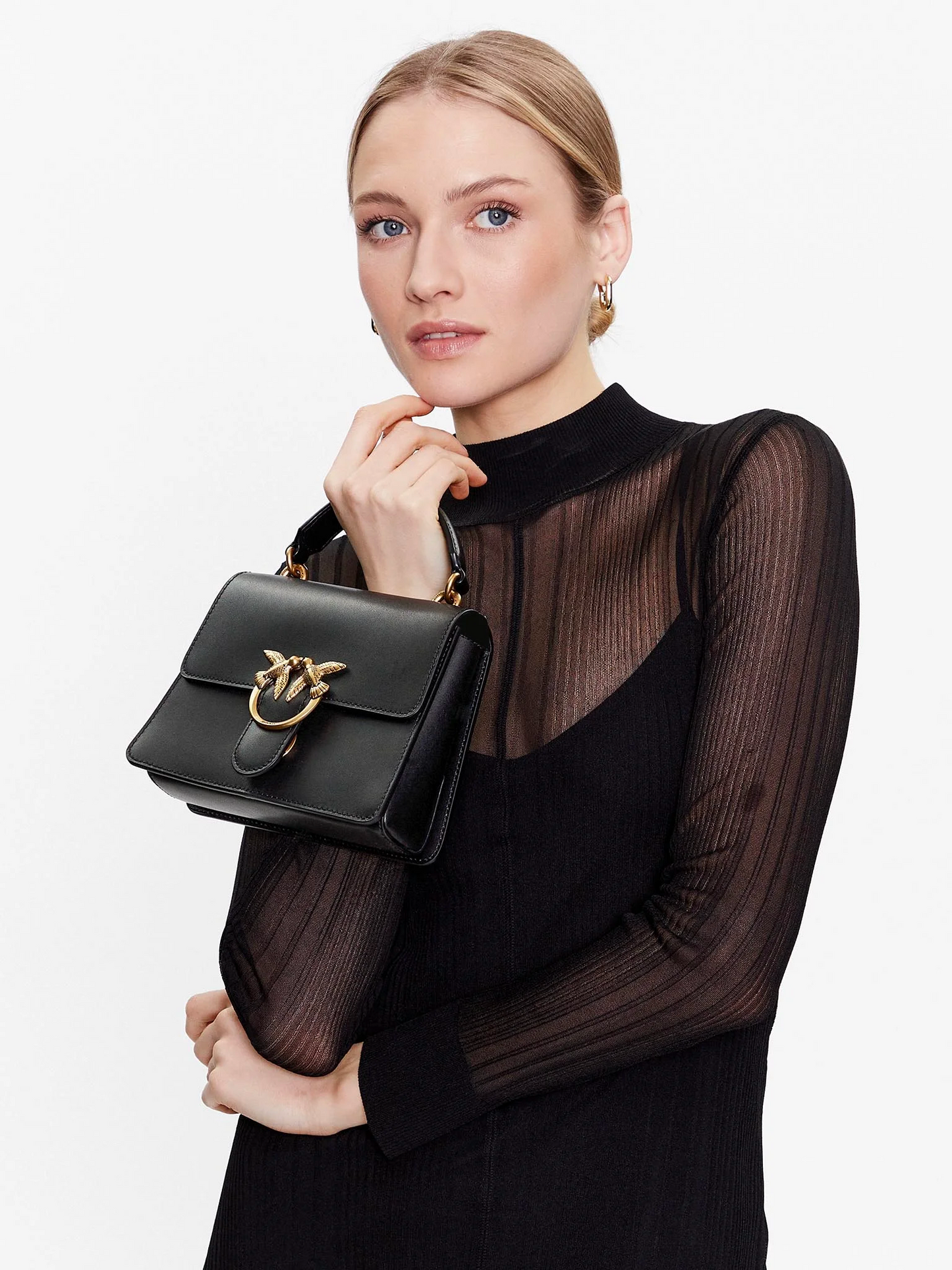 P.I.N.K.O Love One Top Handle Mini Light Handbag