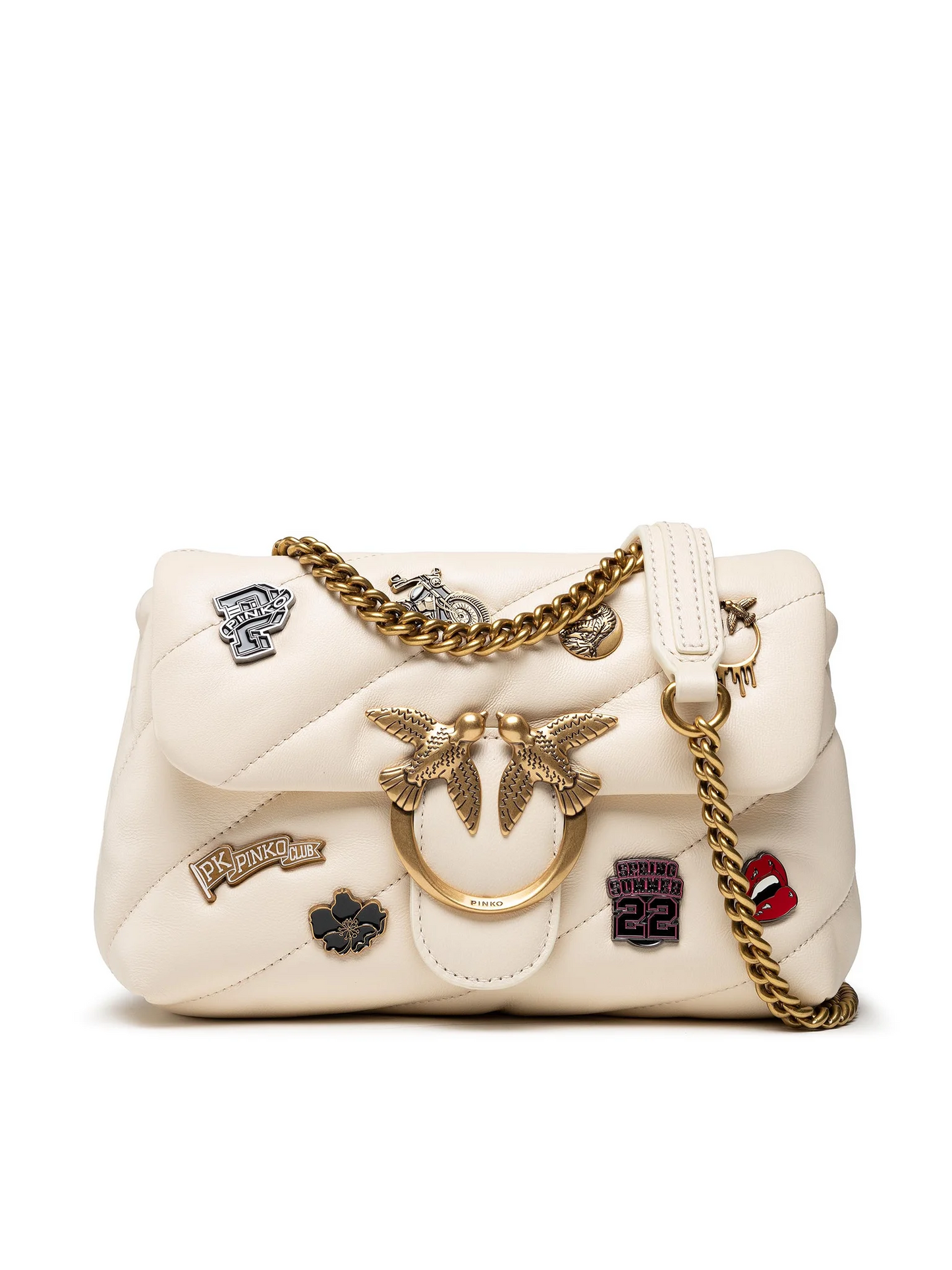 P.I.N.K.O. Handbag Love Mini Puff Versity Pins