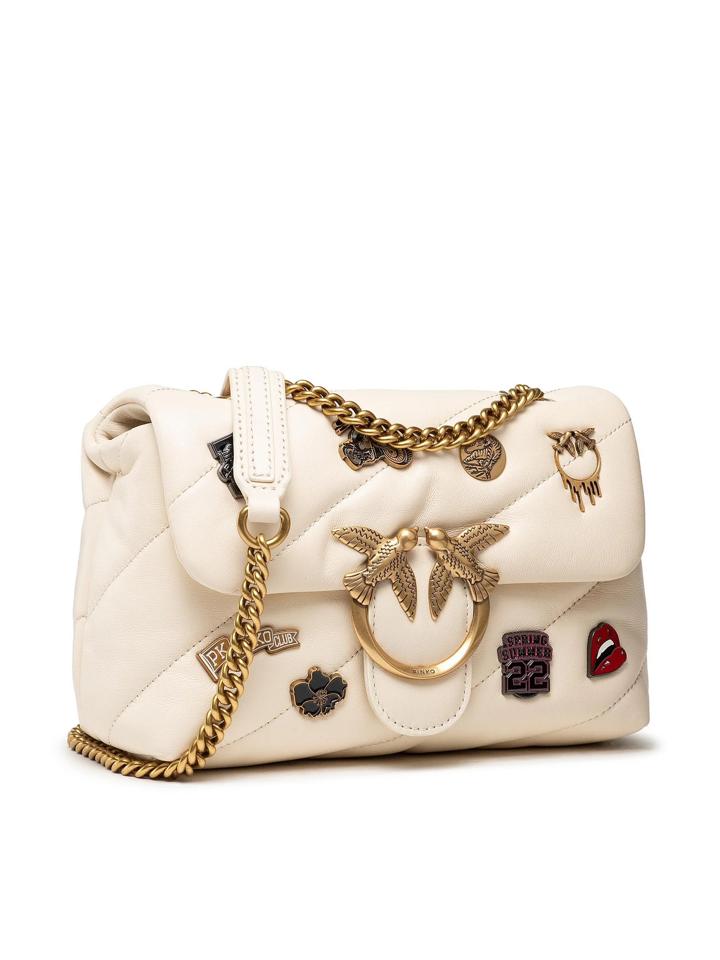 P.I.N.K.O. Handbag Love Mini Puff Versity Pins